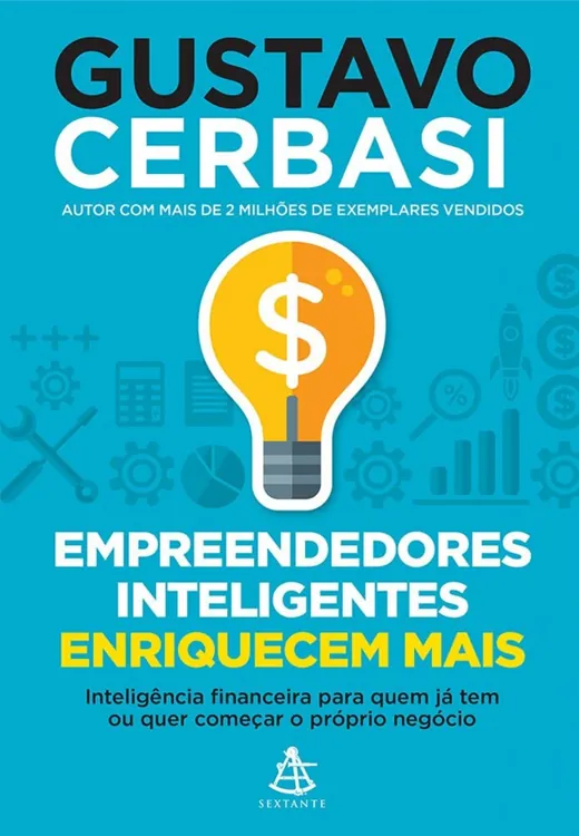 Capa do livro Empreendedores Inteligentes Enriquecem Mais